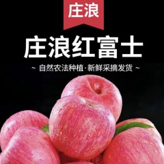 甘肃庄浪红富士苹果（10斤装）