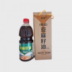 内蒙古强达亚麻籽油2.5L*1桶