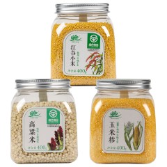 内蒙古田也小米+高粱米+玉米糁组合(400g*3罐)_ID8