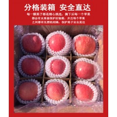 甘肃临夏永靖冰糖心红富士苹果（ 10-12斤 精品85大果）