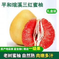 9_福建琯溪蜜柚平和蜜柚（三红柚、红心蜜柚2个5斤左右 3~4个约9斤随意选）