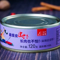 34_【常温海鲜】威海新金鹏麻辣皮皮虾 120g/罐