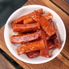 重庆特产登娃城口原味腊肉干120g/盒开袋即食办公室零食川渝独特风味