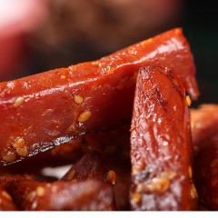 重庆特产登娃城口烧烤味腊肉干120g/盒开袋即食办公室零食川渝独特风味